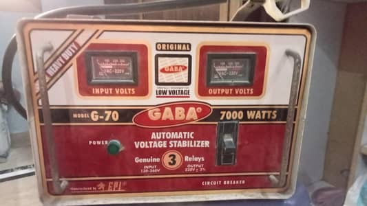 Gaba Stabilizer for sale 7000 watts