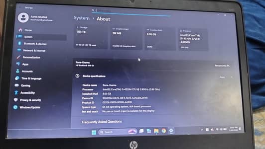 LAPTOP FOR SALE ایڈ لازمی پڑھیں