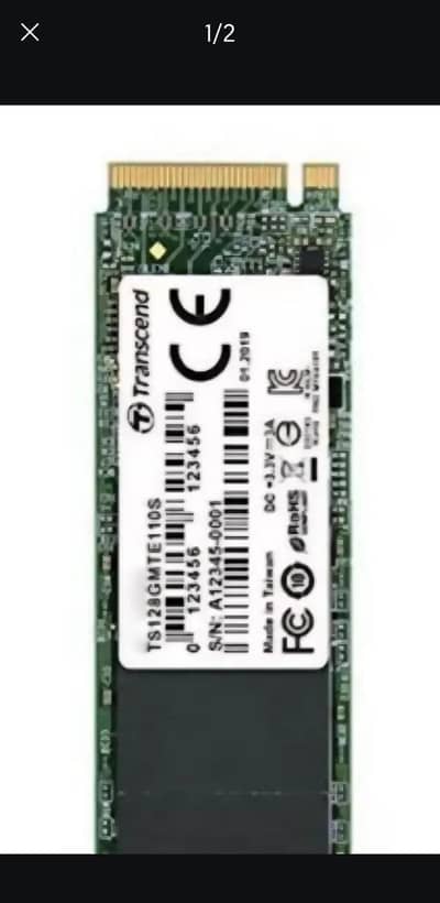 SSD NVME 256 GB