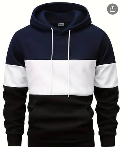 Fleece Plain Hoddie