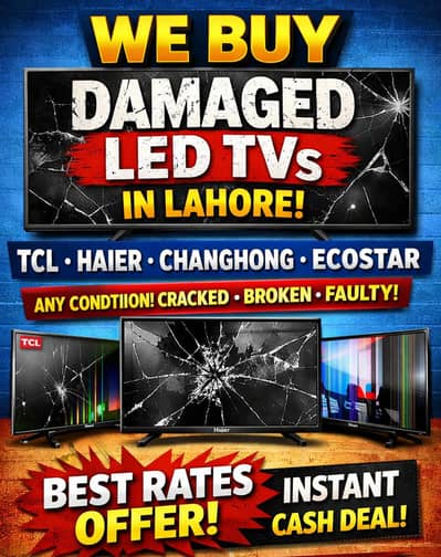 sale your damage led tv