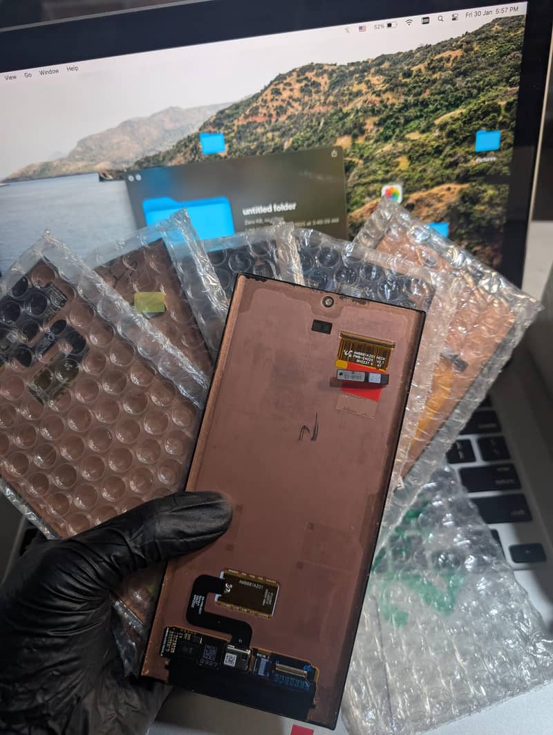 Samsung s21 FE  S22 Ultra, S20 Plus S23 Ultra,  S21 ultra LED Panels 16