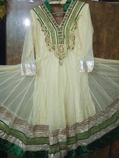 Malaysian green frock