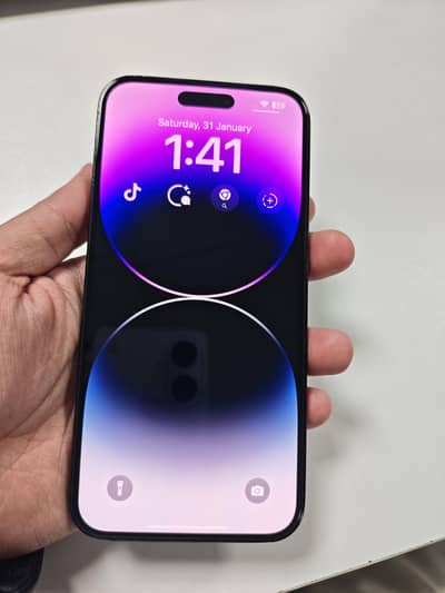 14 pro max 256 GB Non Pta with complete box