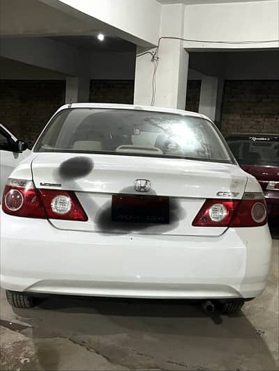 HONDA CITY 2008 white colour