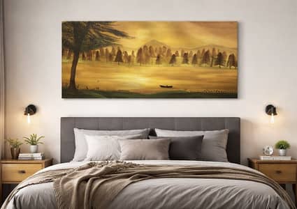 Original Scenery Painting – High-Quality Fine Art for Living Room