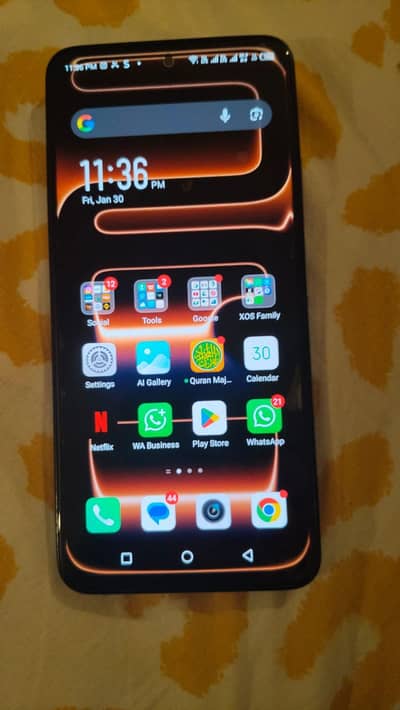 infinix zero x pro 128  Memory and 8 GB RAM