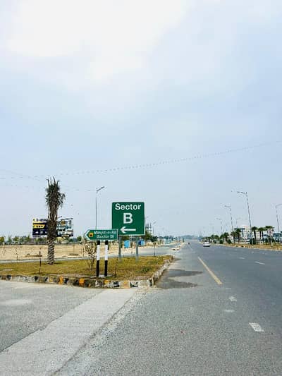 60ft Wide Road Corner Plot North Direction Available For Sale In Sector B DHA Bahawalpur