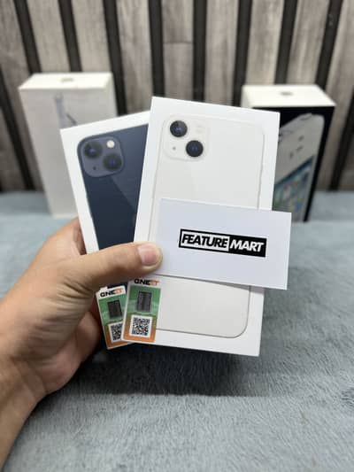 iPhone 13 | 128GB | PTA Approved | Box Pack NonActive | Black & White