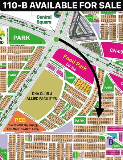 01 Kanal Super Hot Location Plot Available For Sale