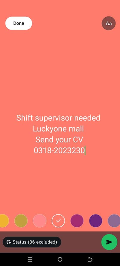 shift manager needed