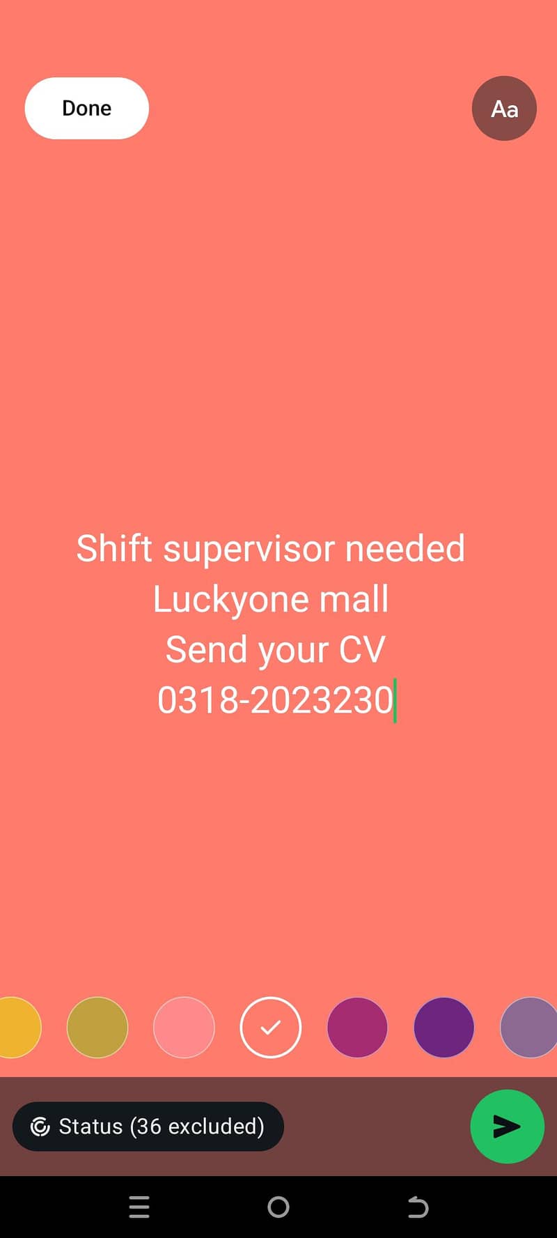 shift manager needed 0