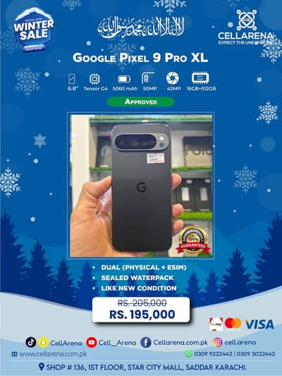 Winter Sale Google Pixel 9 Pro XL 9 Pro 9 Pro Fold Approved-CELLARENA
