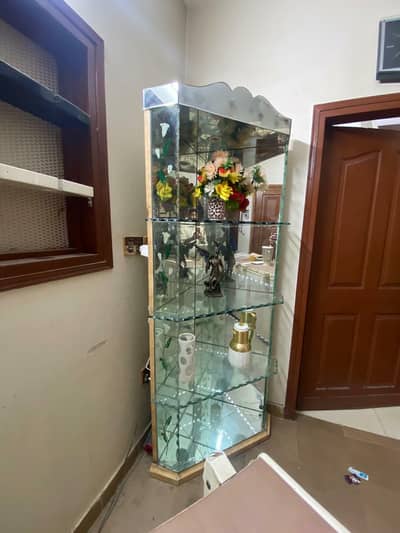 corner showcase for sale