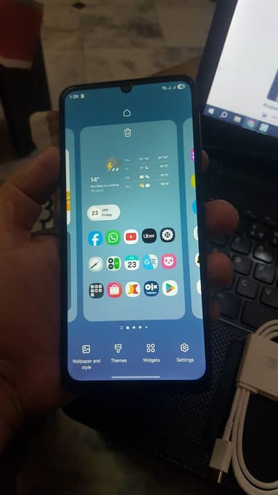 Samsung A07 only mobile and cable box nhi hai