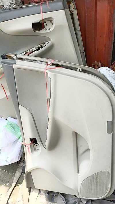 corolla 9 ,10 ,12 door cards body parts available delivery available