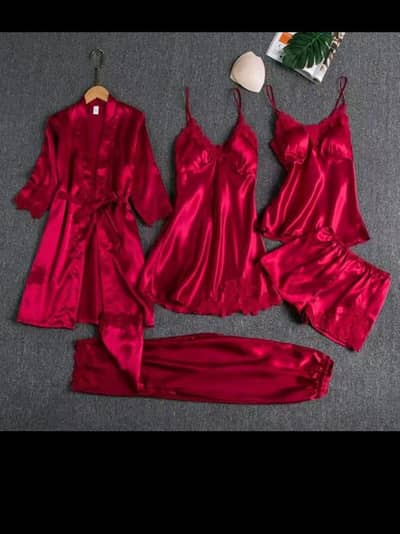 5 piece nighty suite