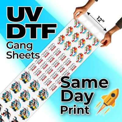 customize uv dtf stickers