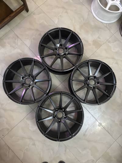 17 inch 5 nut 114 pcd 7.5jj rims