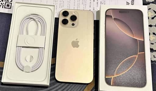 Iphone 16 pro max | FU| Non Pta | 100 Health| warranty | complete box