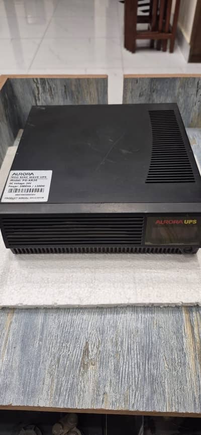 Aurora 2000VA Sine Wave UPS + 2 Daewoo 135Ah Batteries – Fully Working