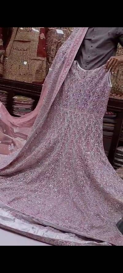 valima dress pinkish colour