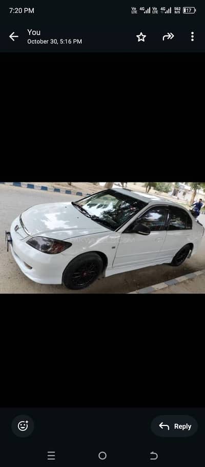 Honda civic sunroof sports look