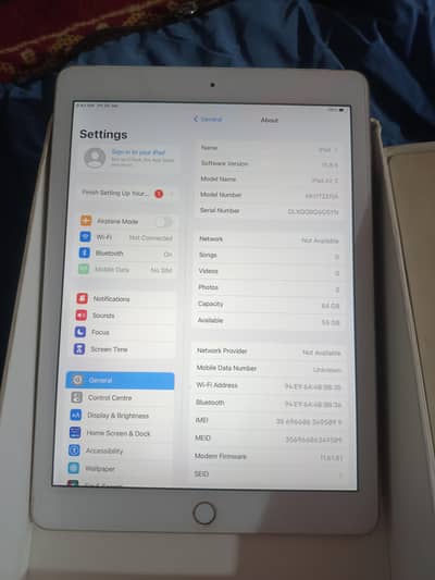ipad air 2 64gb full box