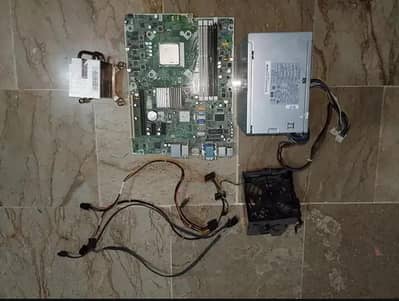 Server Motherboard + CPU + Heatsink + PSU + Fan + | Complete Set |