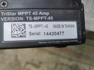 Charge controller, tristar, morning star, Tiwan made