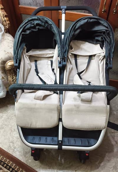 New Double Baby Pram for Sale (Unused)