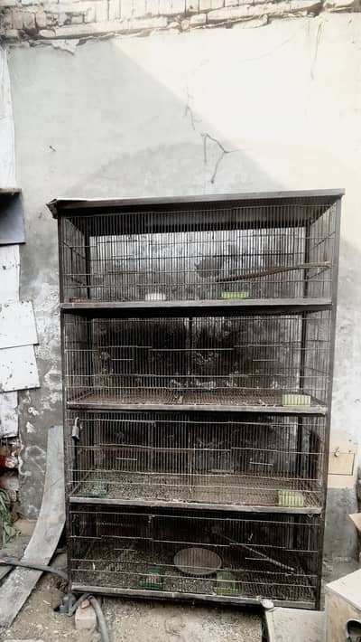 Iron cage for sale 8-portions