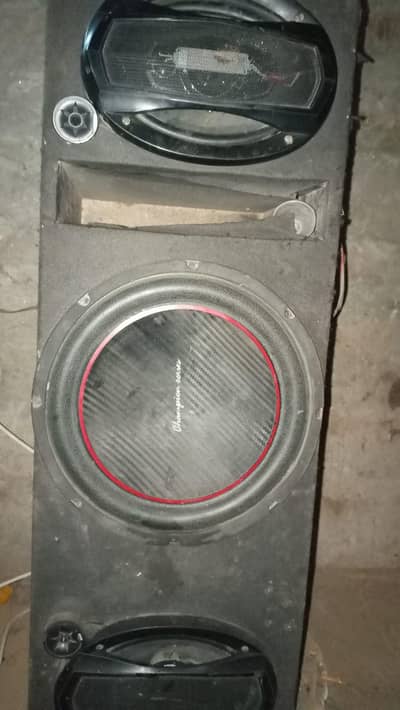 car amplifier 12 inch woofer 2 speakers