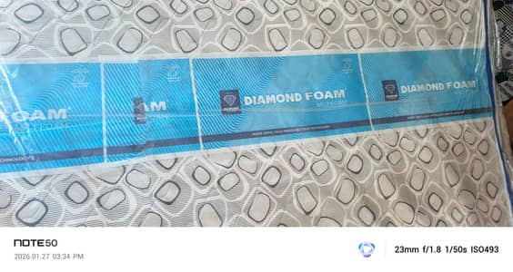 mattress Diamond foam brand new king size double bed