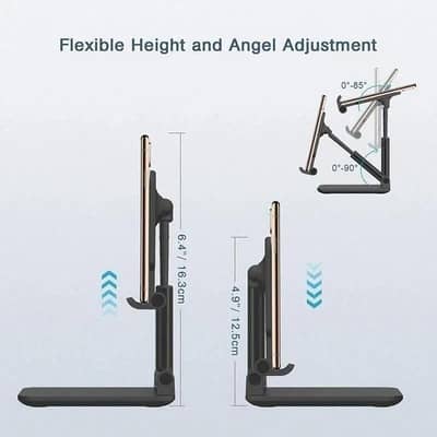 adjustable portable mobile phone holder stand