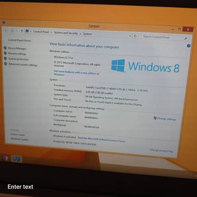 Lenovo Thinkpad i7 4th gen