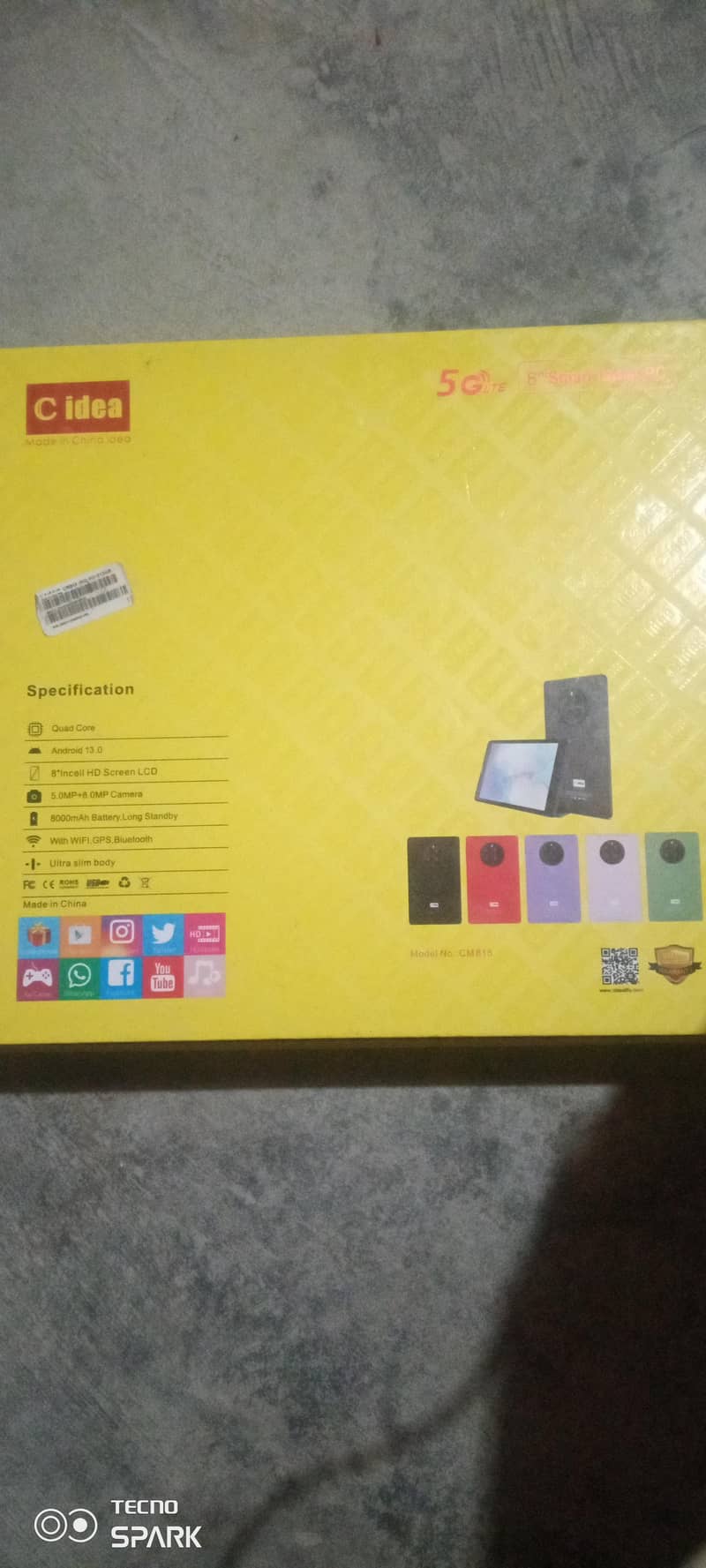 Tablet complete name???? 8