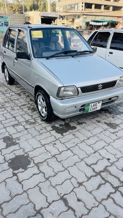 Mehran Genuine AC + CNG Officer Used Fuel Average 20+