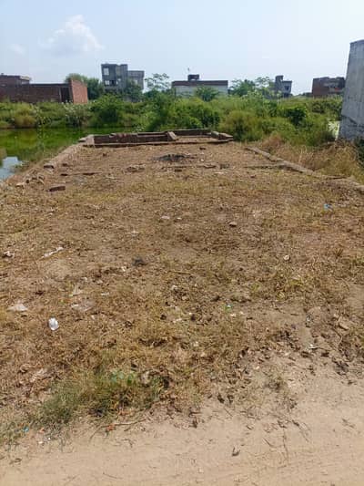 4 Marla Foundation Fill Registry+ Inteqal Plot Available On Easy Instalments.