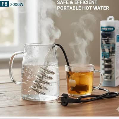 Fast water Immersion Rod heater for bathing