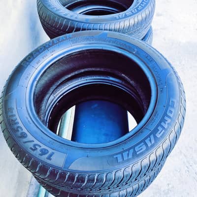 4 Tyres 165/65 R14 (ROAD WEAR COMPASAL)