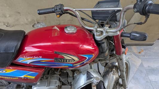 united 70 bike 2013 model Whatsapp 03023769780