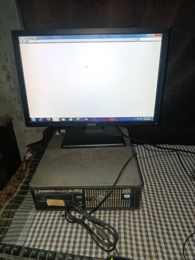 19" dell monitor complete set