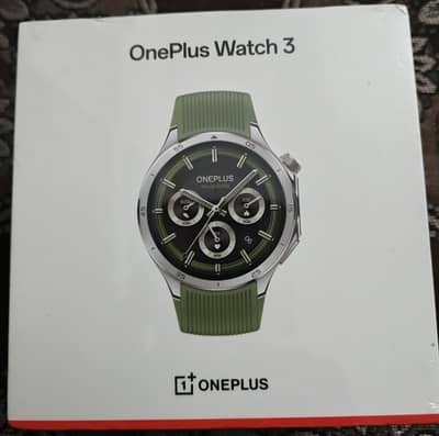 Oneplus Watch 3 box packed
