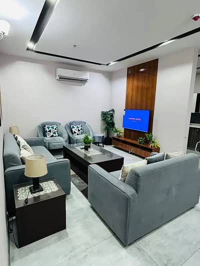 Short time 1bed ROM full furnished apartments safe and scour 100%coupe allow