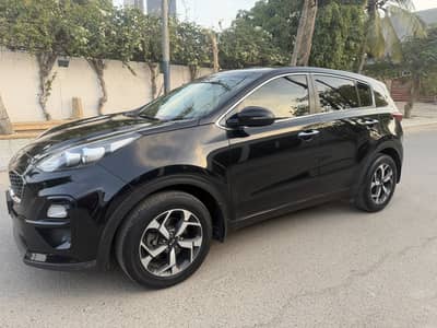 Kia Sportage Alpha 2021 Black One Owner Looks New
