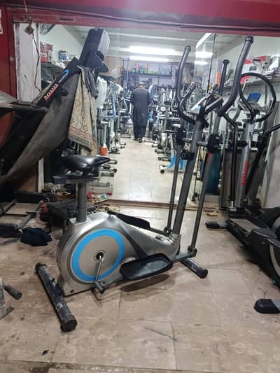 Exercise ( Magnetic elliptical cross trainer) cycle