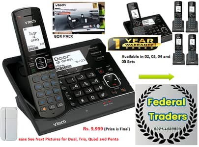 VTech VC7251-202A VIP Class Cordless Phone plus Wireless Intercom