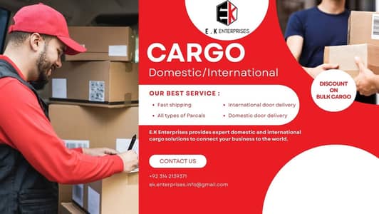 Domestic / International Cargo Services from Karachi and Pakistan