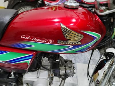 Honda CD 70 very good condition 1st owner